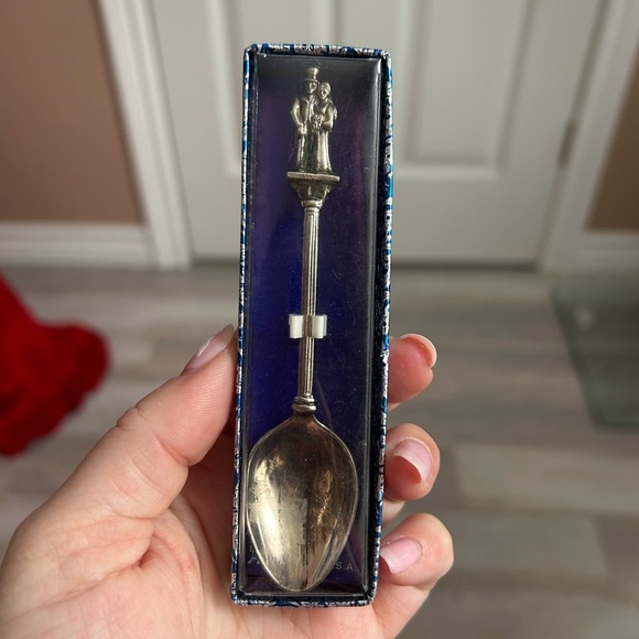 5/$25 Washington Lincoln collector codes souvenir spoon 🎁 - Picture 1 of 5